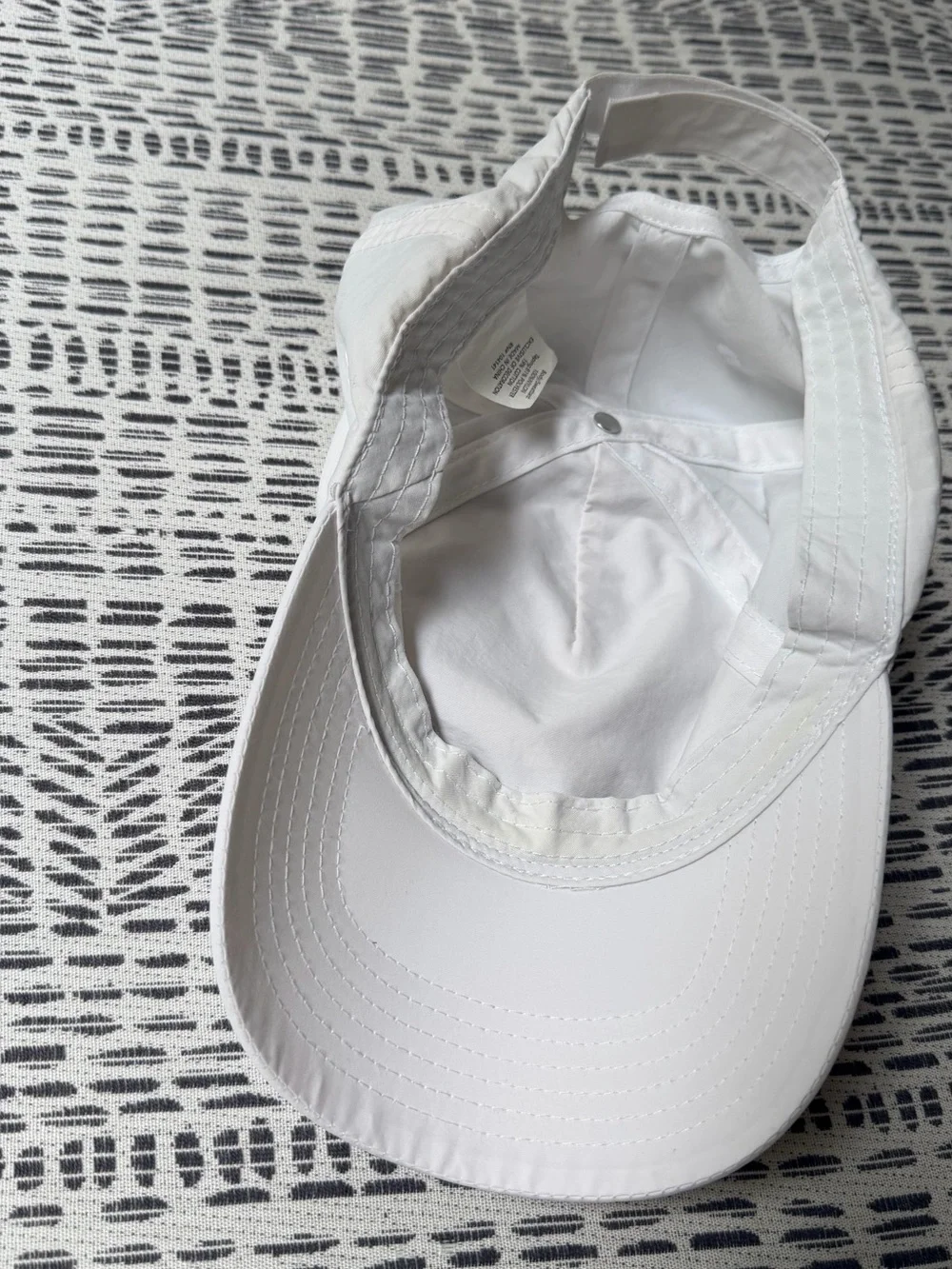 White Prince Tennis Racket Logo Baseball Cap with Love sign Tennis Pickleball